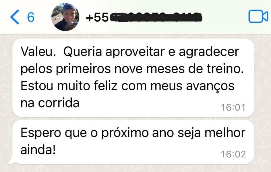 Depoimento - 9 Meses de Treino