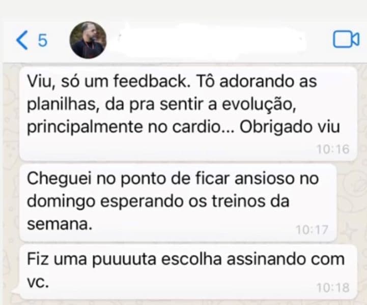 Depoimento - Evolução no Cardio