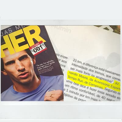 Fernando Moura na revista Revista Finisher