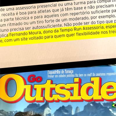 Fernando Moura na revista Go Outside